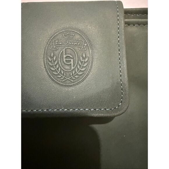 Vintage La Garde by Rolfs Women's Cowhide Leather Purse Wallet Green NWOT - Picture 10 of 10